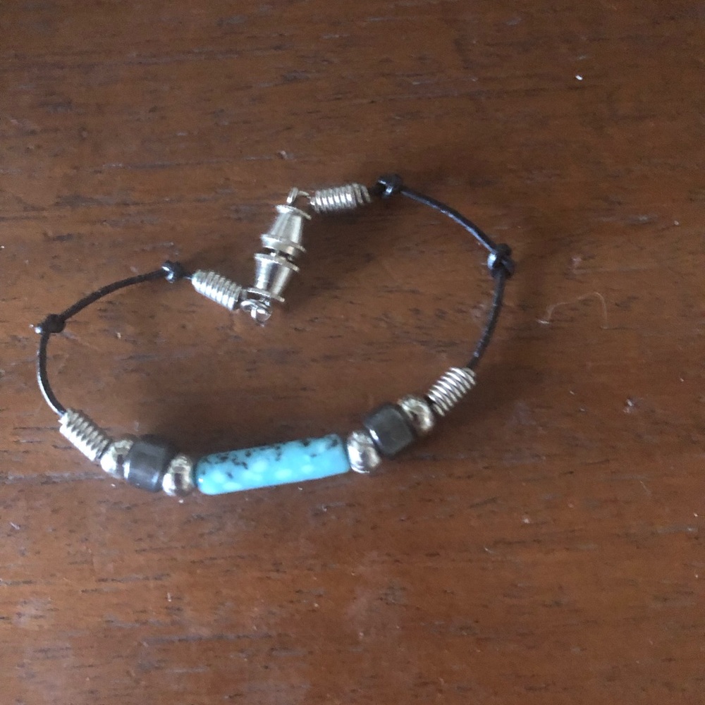 California Surfer Larimar Stainless Steel Bracelet- 778 $8 or 🦋